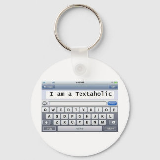 Textaholic Key Ring