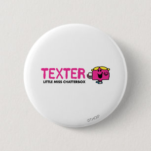 Texter 6 Cm Round Badge