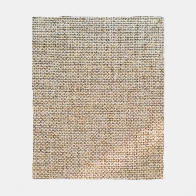 Textile brown background fabric fleece blanket (Front)