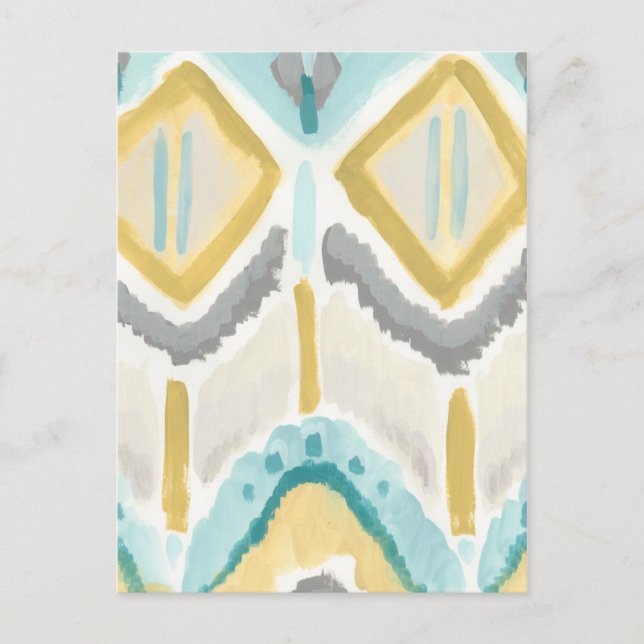 Textile Impression II Postcard (Front)