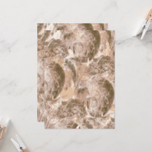 Textile pattern featuring a textured beige backgro invitation