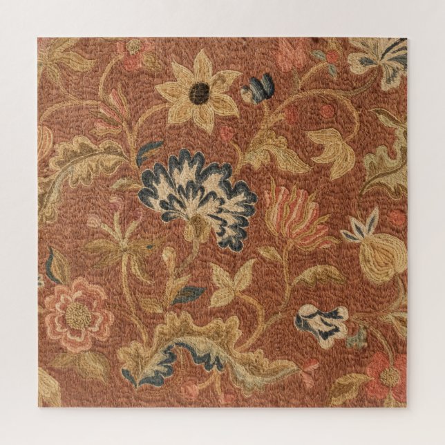 Textile Pattern from the Art Institute of Chicago Jigsaw Puzzle (Vertical)