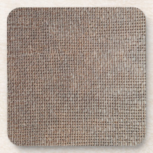 Textile texture coaster
