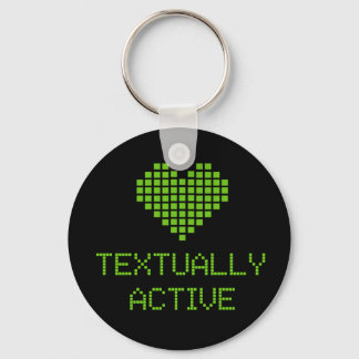 Textually Active - keychain
