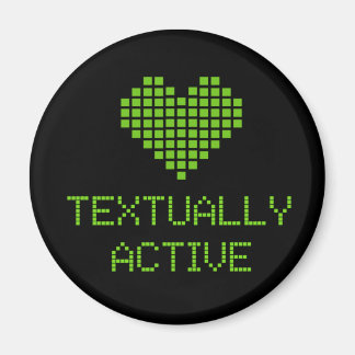Textually Active - magnet