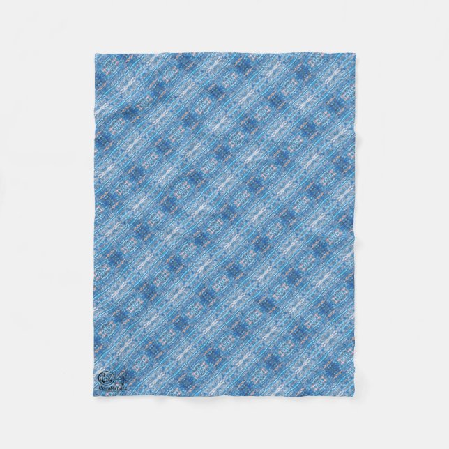 Textura #16 de obra La roca Fleece Blanket (Front)