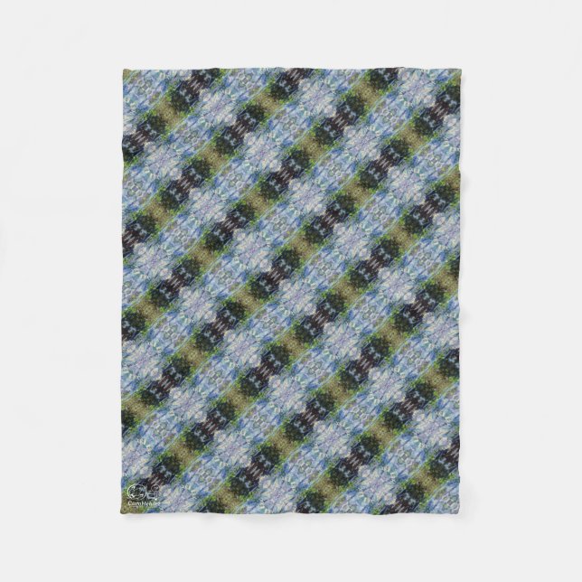 Textura #21 de la obra Maritimo Fleece Blanket (Front)