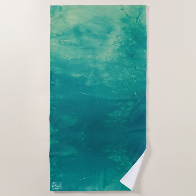 Textura #24 de la obra Nuit Beach Towel (Front)