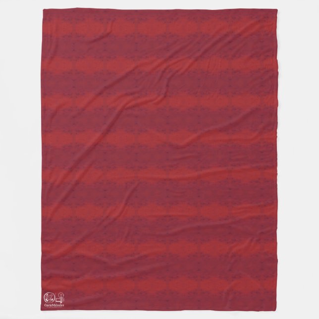 Textura #26 de la obra Fantasía y realidad Fleece Blanket (Front)