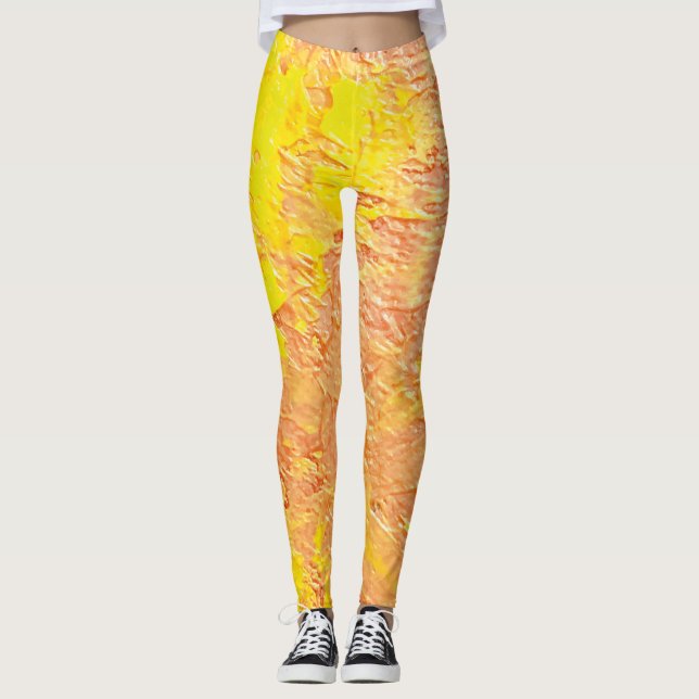 Textura #26 de obra Horizonte Leggings (Front)