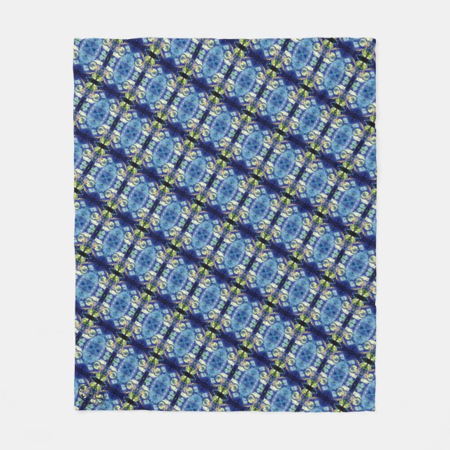 Textura #2.0 de la obra Piña Fleece Blanket (Front)