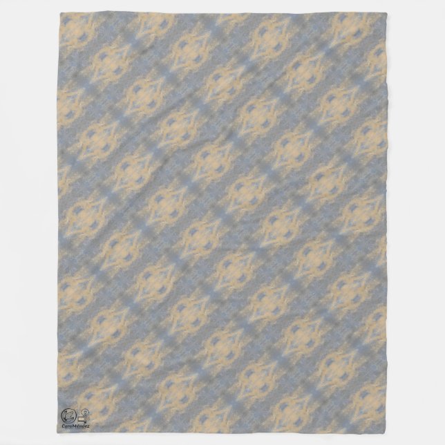 Textura #2 de obra La roca Fleece Blanket (Front)