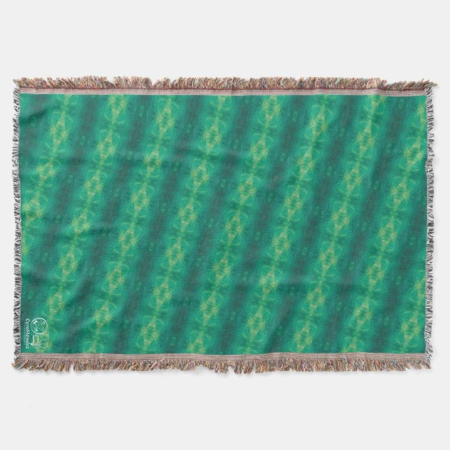 Textura #30 de la obra Nuit Throw Blanket (Front)