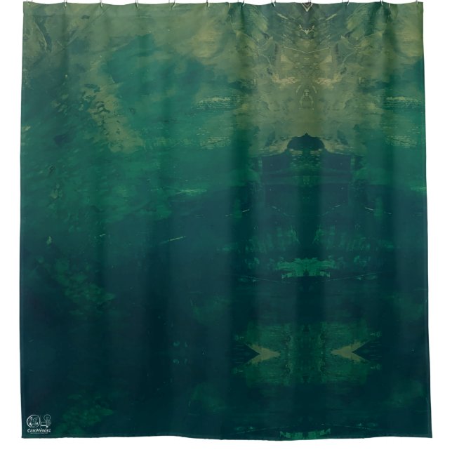 Textura #49 de la obra Nuit Shower Curtain (Front)