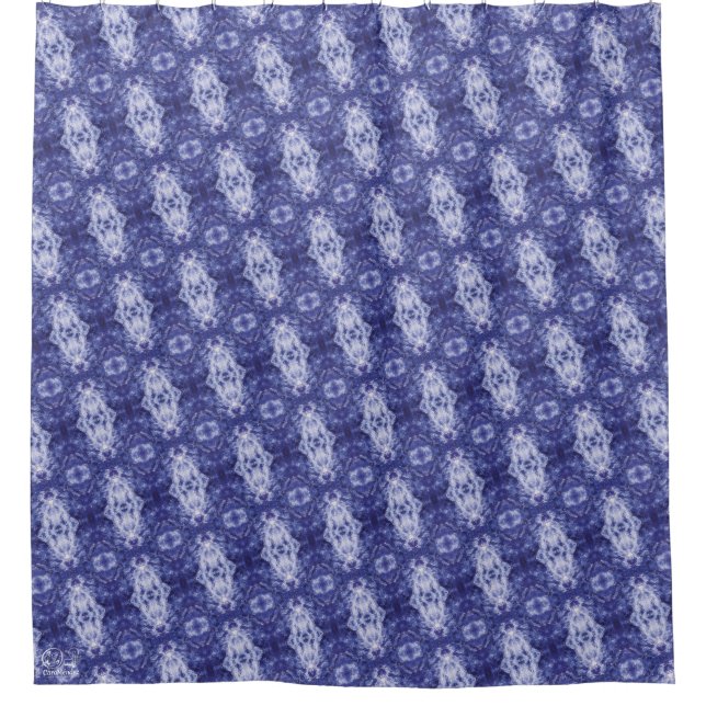 Textura #4 de la obra Cerezas Shower Curtain (Front)