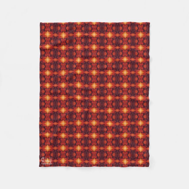 Textura #60 de la obra Nuit Fleece Blanket (Front)