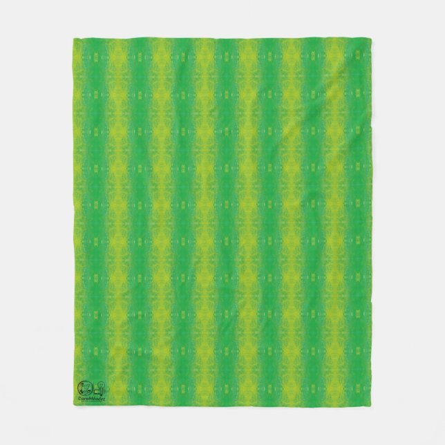 Textura #66 de la obra Nuit Fleece Blanket (Front)