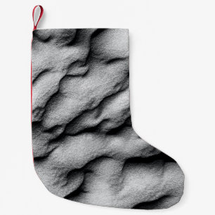 Textura Small Christmas Stocking
