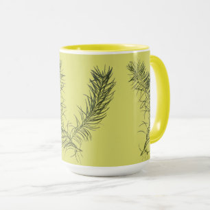 Textural Treasures of Summer on a Mug - B