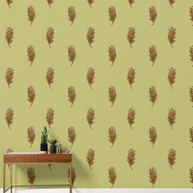 Textural Treasures of Winter (D3) on a  Wallpaper (Hallway)