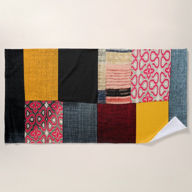 Texture21 Beach Towel (Front)