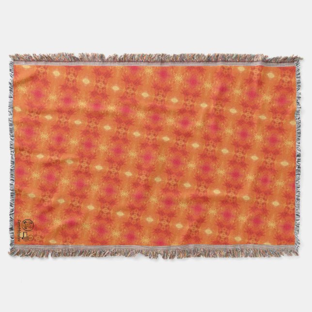Texture #10 from the work Nuit Throw Blanket (Front)