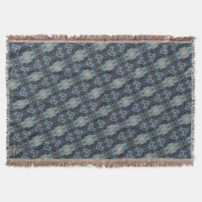 Texture #11 from the work Maritimo Throw Blanket (Front)