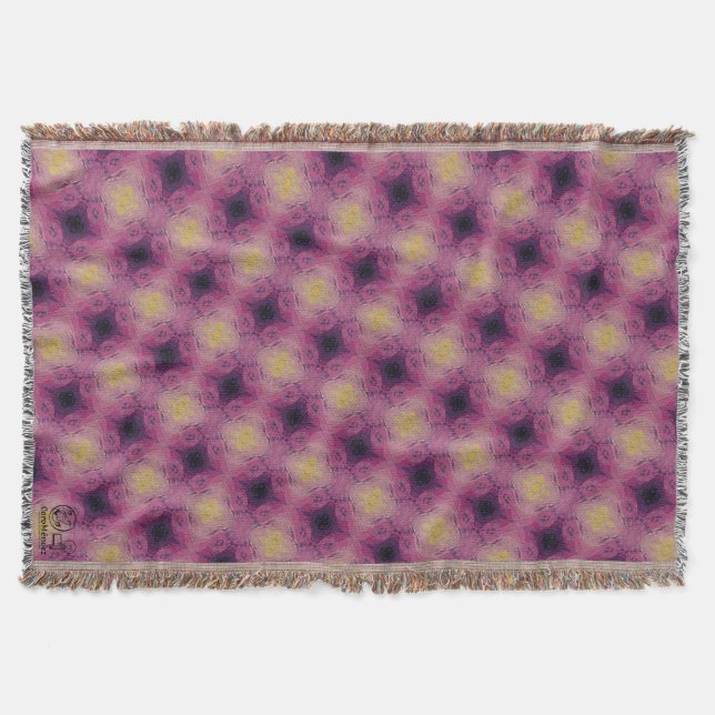 Texture #11 from work Horizonte Throw Blanket (Front)