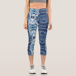 Texture #12 from the work Cherries Capri Leggings