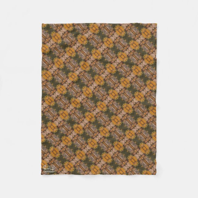 Texture #12 from work The Rock Fleece Blanket (Front)