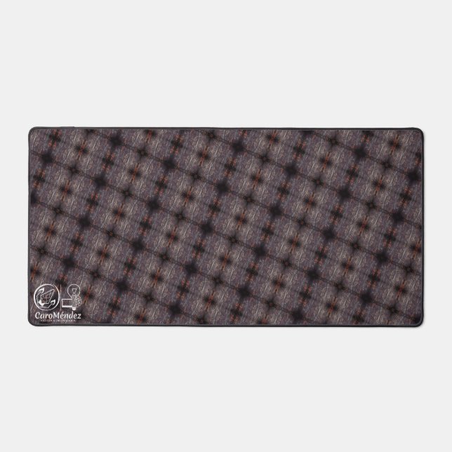 Texture #13.4 from work The Rock Desk Mat (Front)