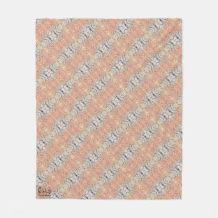 Texture #13 from the work Seeing Through the Eyes Fleece Blanket