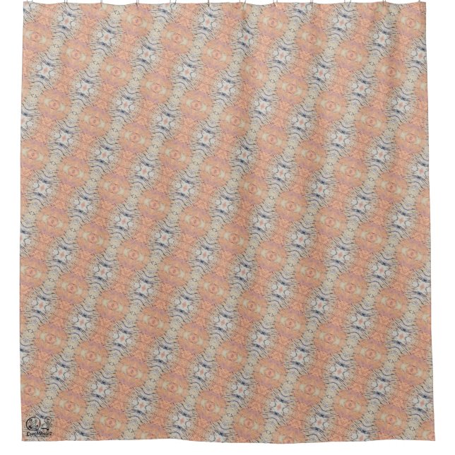 Texture #13 from the work Seeing Through the Eyes Shower Curtain (Front)