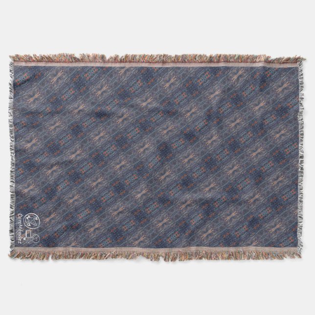Texture #13 from work The rock Throw Blanket (Front)