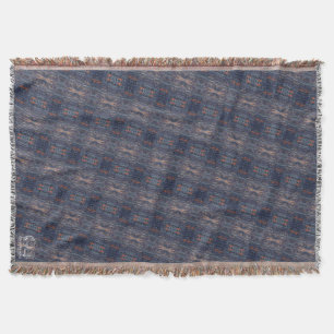 Texture #13 from work The Rock Throw Blanket