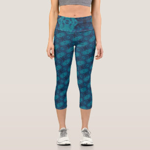 Texture #14 from the work Cherries Capri Leggings