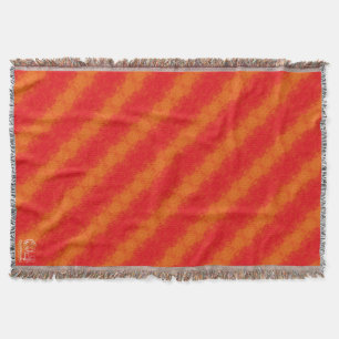 Texture #14 from the work Fantasy and reality Throw Blanket