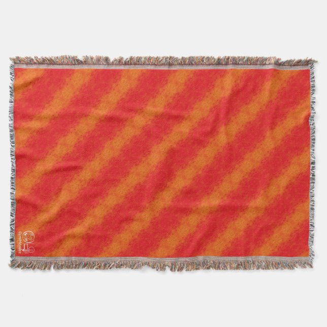 Texture #14 from the work Fantasy and reality Throw Blanket (Front)
