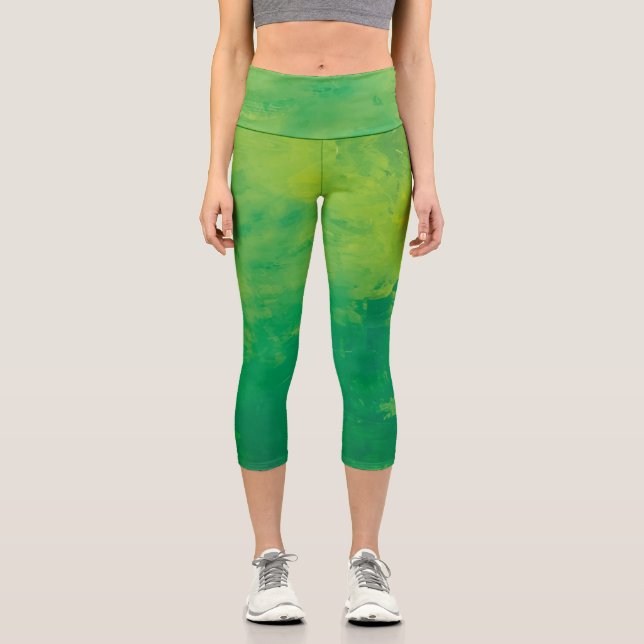 Texture #14 from the work Nuit Capri Leggings (Front)