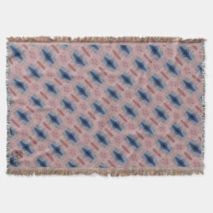 Texture #14 from the work Seeing through the eyes Throw Blanket