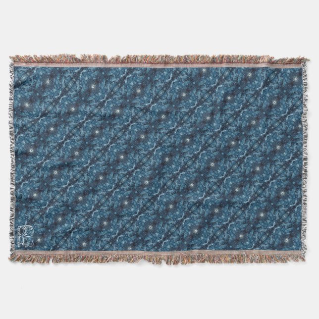 Texture #14 from work Horizon Throw Blanket (Front)