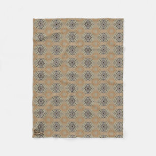 Texture #15 from the work Seeing through the eyes Fleece Blanket