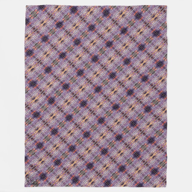 Texture #17.0 of work The Rock Fleece Blanket (Front)