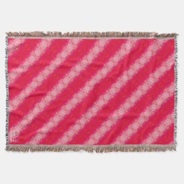Texture #17 from the work Fantasy and reality Throw Blanket (Front)