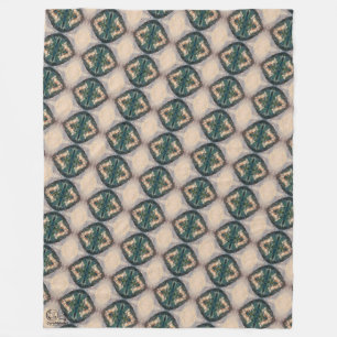 Texture #17 from the work Seeing Through the Eyes Fleece Blanket