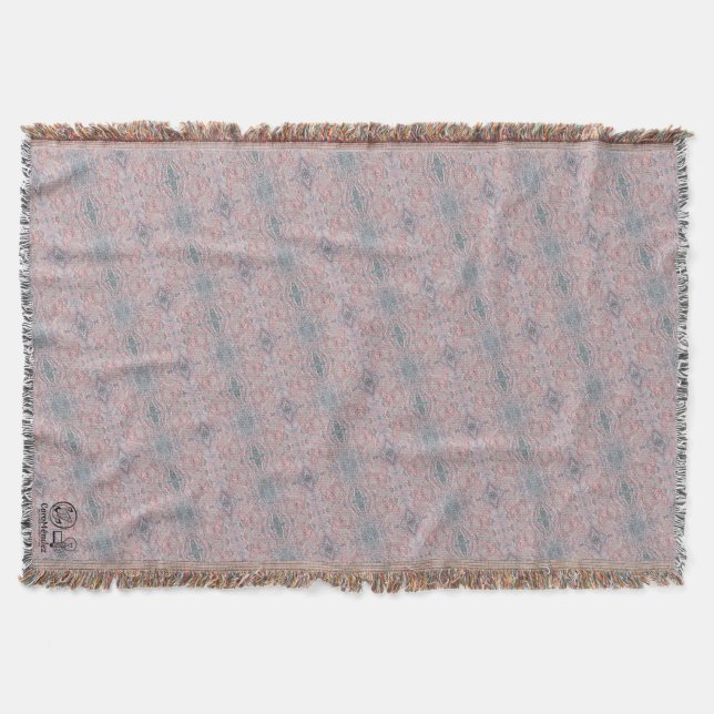 Texture #17 from work Dawn Throw Blanket (Front)