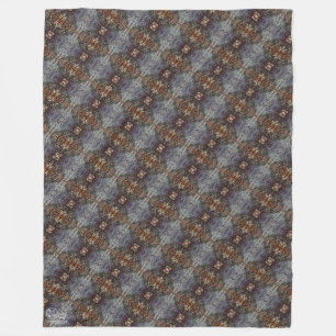 Texture #18 Dawn Work Fleece Blanket