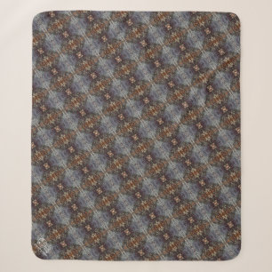 Texture #18 Dawn work Sherpa Blanket