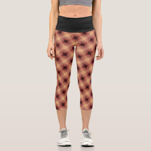 Texture #18 from Horizonte work Capri Leggings