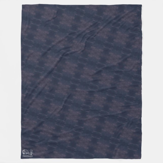 Texture #18 from the work Fantasy and Reality Fleece Blanket (Front)